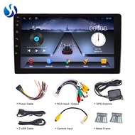 2 Din 10" Android Stereo Ram 4GB 64GB Rom Bt Fm Dsp Radios Para Autos Multimedia Video Car Dvd Playe