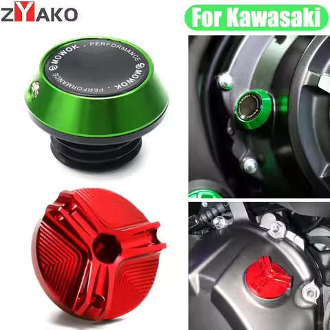 For Kawasaki Z900 RS Z650 Z800 Z400 Z1000 R SX Z125 Versys 650 1000 X300 CNC Motorcycle Engine Oil F