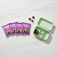 Lemonilo Brownies mini crispy pack contains 5 x 9gr amanda fudgy instant savira baked bella chocolat