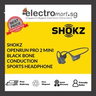 SHOKZ OPENRUN PRO 2 MINI BLACK BONE CONDUCTION SPORTS HEADPHONE