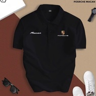 Porsche Turn-down Collar Polo Shirt, CVC Material, Porsche 911 Luxurious, Classy, Elegant Style