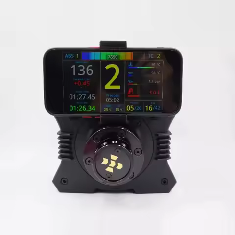 Racing Dashboard Universal Adjustable Phone Holder Mount Stand Compatible with MOZA R5 R3 R9 R12 SIM