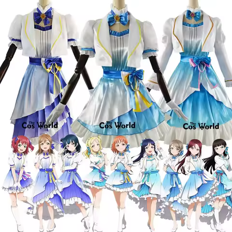 Love Live Sunshine Aqours 9th Anniversary Takami Chika Kunikida Hanamaru Kurosawa Ruby Outfits Custo