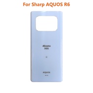 New For Sharp AQUOS R6 Back Battery Cover Rear Battery Door Housing Case Covers Repair Parts