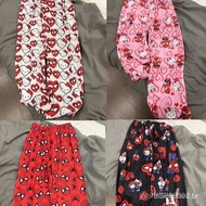 Hot Sale Super Spider-Man & Hello Kitty Cotton Loose Women's Pajama Pants Casual Men's Pajama Pants 