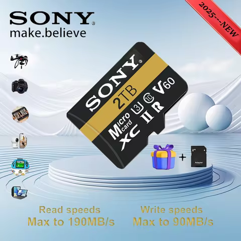 SONY 2TB 1TB 512GB 128GB Memory Micro SD Card V60 High Speed for KinectXbox360,Xbox Onexbox juegos n