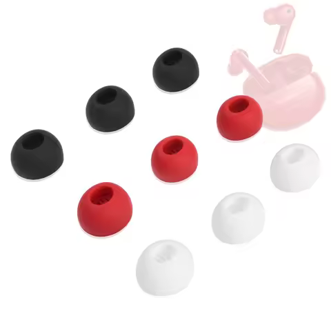6Pcs Silicone Ear Tips for HUAWEI Freebuds 4i 3i Eartips TWS Wireless Active Noise Reduction Earbuds