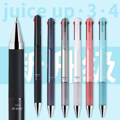 Japan Pilot JUICE UP Multifunctional Gel Pen 0.4MM 3Colors/4Colors Ballpoint Pens Back To School Off