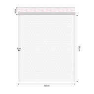 (JIJI.SG x ONES) White Bubble Polymailer - Bubble Mailer Bag / Bubble Envelope