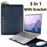 13/14/15/16/17 inch Laptop Sleeve Waterproof Laptop Case With Bracket 3in1 Laptop Bag For Macbook