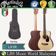Martin LX1R Little Martin Solid Sitka Spruce HPL Top Back and Sides Acoustic Guitar with Gig Bag - N