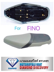 เบาะ FINO ฟีโน่ เทาเข็มขัด ปี 2008 (DIAMOND SEAT / เบาะตราเพชร)