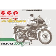 2 SET PDF MANUAL EBOOK/PART CATALOGUE TXR 150(JERUNG)&GAMMA