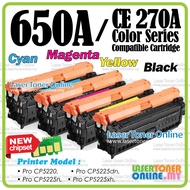 Compatible to H* 650A Color CP5525 CP5525dn CP5225n CP5225xh M750xh M752dn M750n CE270A H*650A ink
