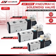 Solenoid valve 4V210-08 4V310-10 4V410-15 220V AC BSPP