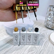 Gel Cọ Nét Aifer 15ml, Vẽ Nail Nghệ Thuật, Màu Nhũ Vàng, Bạc, Trắng, Đen, Chất Lượng Cao Làm Nail  T