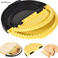 [QUK] 3-in-1 Tortilla Sealer, Tacos Tortilla Crimper Maker, Adjustable Size, For 6"-10" Crust, Make 