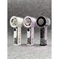 New X05 Transparent Mecha High-Speed Fan USB Violent Turbo Fan Handheld Semiconductor Refrigeration 
