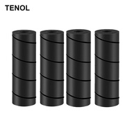 [TENOL] 4x Bed Base Foot Covers Reusable Rubber Easy Install Bed Base Leg Covers Bed Base Foot Prote