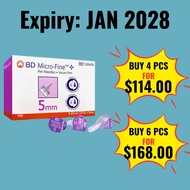 BD Micro Fine Pen Needle 31G x 5mm 100's 320470