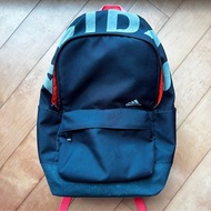 Adidas 黑色 螢光橙 背囊 書包 背包 Backpack
