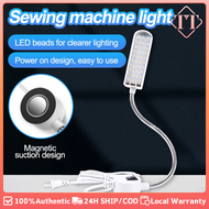 Super Bright working lamp Sewing Clothing Machine Light 20 LED Multifunctional Flexible Work Lamp light for Workbench Lathe Drill Press 5v Flat Sewing Machine Industrial Lighting With Strong Magnetic Base