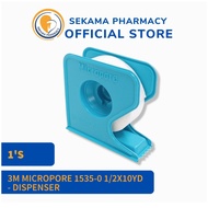 3M MICROPORE 1535-0 1/2X10YD W/DISPEN 1S (T70064)