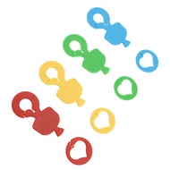 4pcs Keychain Can Opener Multifunction Cute Keychain Package Opener Citrus Peeler Tool