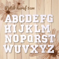 5cm letter patch