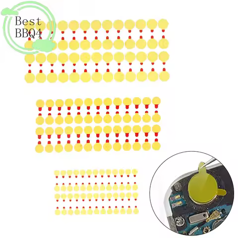 (BBQ4)100PC Protective Camera Sticker For Phone 6G-14 Camera Repair Infrared Dot Matrix Replacement 