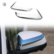 For Toyota Alphard Vellfire 40 Series 2023 Rearview Side Mirror Cover Cap Trim Decorative Replacement Parts Accessories Silver