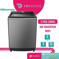 [2024 NEW] Hisense 20KG DD Inverter Fully Auto Top Load Washer WT5T2015DT | 17kg WT5T1715DT | Washing Machine