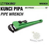 TEKIRO PIPE WRENCH PIPE WRENCH 18" - WR-PP0292