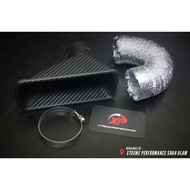 COOL AIR INTAKE BILLION SUPER RACING ROUND CARBON