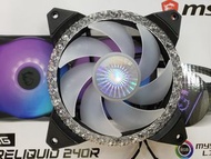 Cooler Master MasterFan MF120 Prismatic 無光害幻彩風扇