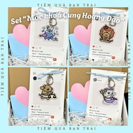 12 zodiac keychains, cute gifts, meaningful gifts, with gift box cards