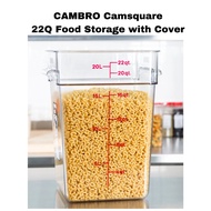 Camsquare Authentic Cambro Brand 22Qt With COVER