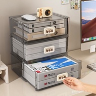 A a4 Paper Shelf Storage Box Drawer Type Desktop Printing Paper Data Office Organize Work Position F