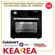 Cuisinart Airfryer Steam Oven L40xW42.2xH38cm, 220-240v/50hz, 1800w, 20L