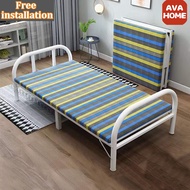 Katil Lipat Foldable Bed Frame Bedroom Furniture/Bed Base/Katil Single Besi Lipat/Katil Bujang Ready Stock