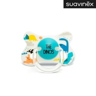 The Dinos Suavinex pacifier for babies 4-18 months