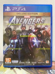 《今日快閃價》（中古二手）PS4遊戲 漫威 復仇者聯盟 豪華版 Marvel‘s Avengers [Deluxe Edition] 港版中英文版