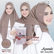 Ayunda Instant Triangle Hijab Ori Daura Gama Ethnic Jersey