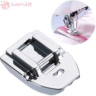 HARRIETT 2pcs Zipper Presser Feet, Recessive Zipper Labor-saving Zipper Presser Foot, Sturdy Metal Universal Sewing Presser Foot for singer brother janome juki toyota SA128