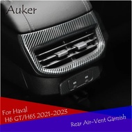Rear Seat Console Air Conditioner Outlet Frame Cover Trim Garnish Decotive For Haval H6 GT/H6S 2021 