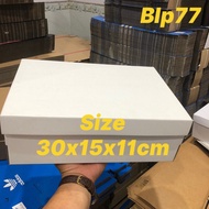 20 SHOE AND SLIPPERS BOXES SIZE 30X15X11CM WHITE