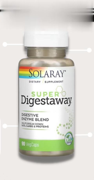 Solaray, Super Digestaway, Digestive Enzyme Blend, 90 VegCaps