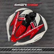 NVX V1 AEROX RED RACING 2020 COVERSET ORIGINAL INDONESIA
