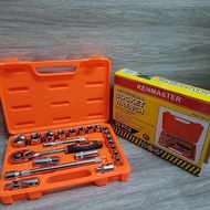Kenmaster Socket Wrench Set 22Pcs Socket Wrench 22 Sockets Home Tools