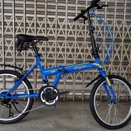 OSCAR [VOGUE+]QUALITY FOLDING BIKE 20 INCH ALLOY RIM WITH THUMB SHIFTER (3×7,21 SPEED)**FREE GIFT**